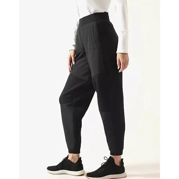 Athleta Get Set Hybrid Joggers Black Pants Small - Picture 3 of 8